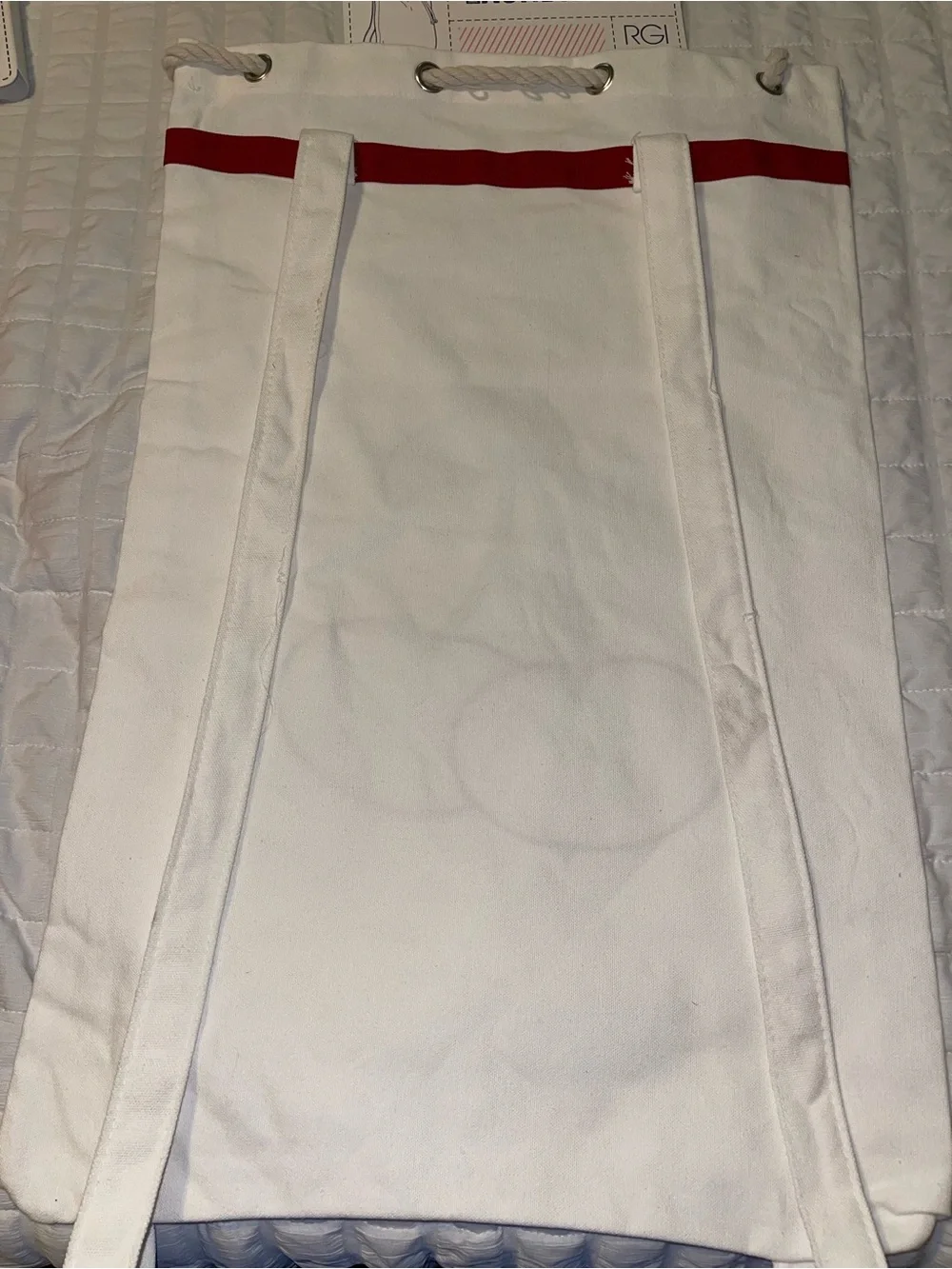 RGI Home Laundry Bag with Red Cherry Design